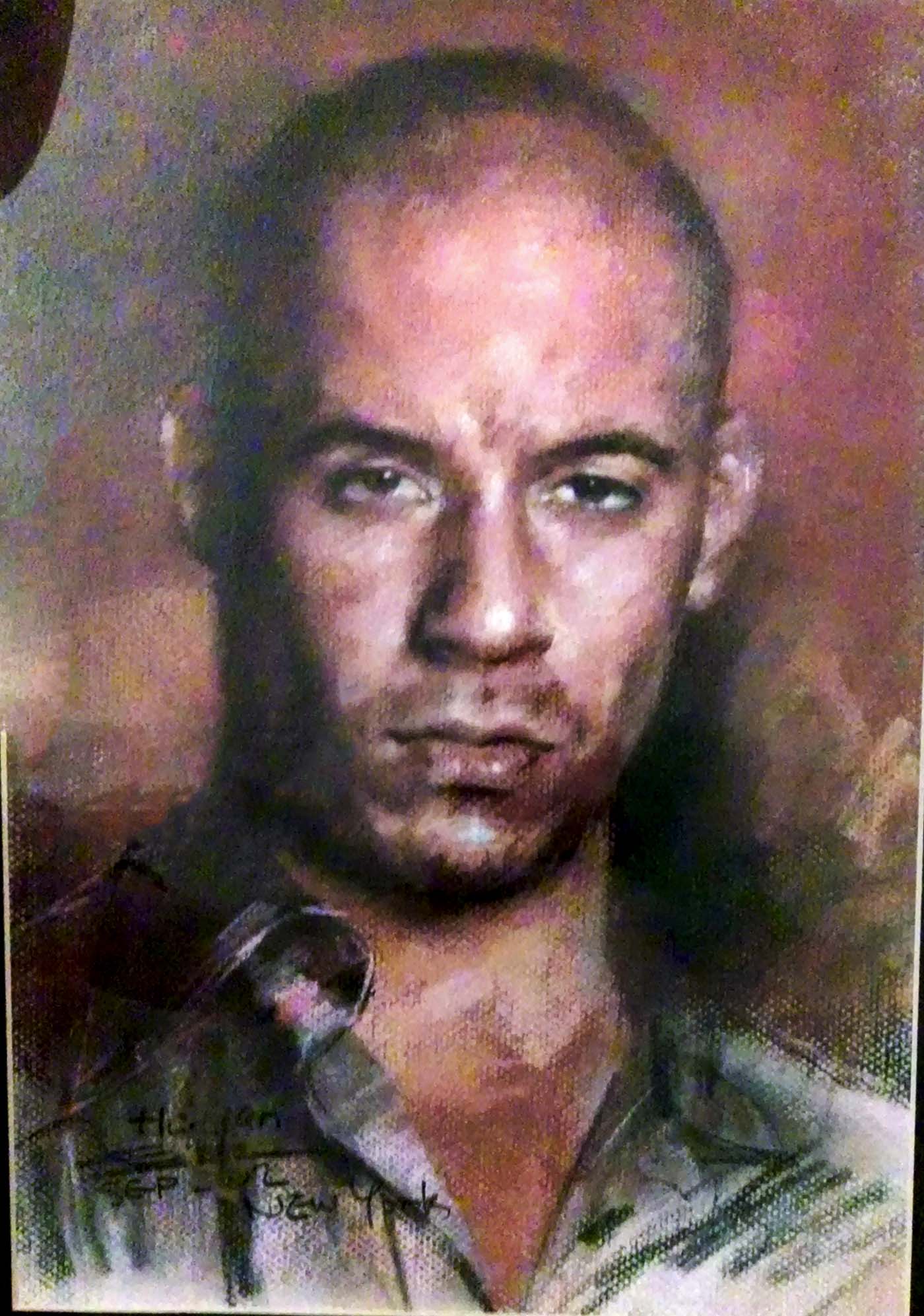 1400x1994 Vin Sour Diesel Stoner Schematics - Diesel Painting