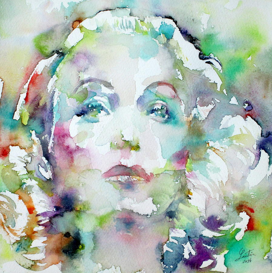 898x900 Marlene Dietrich - Dietrich Painting