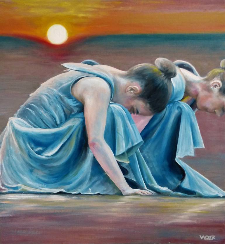 770x835 Saatchi Art Obeisance Painting By Dietrich Weisenborn - Dietrich Painting