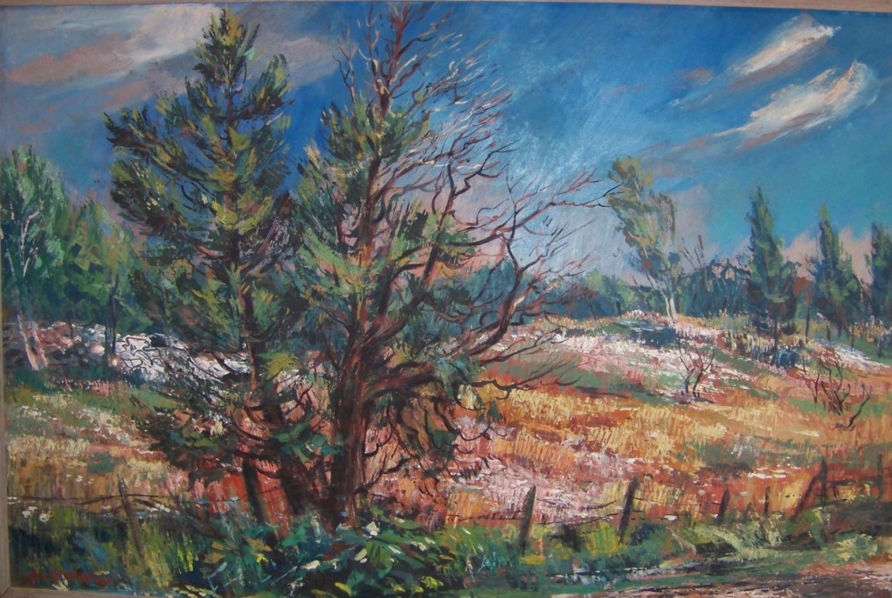 1000x670 Thomas M. Dietrich Painter A Wisconsin Painter, Sculptor, Designer - Dietrich Painting