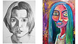 300x170 Portrait Painting And Drawing How Paint Portraits And What - Difference Between Drawing And Painting