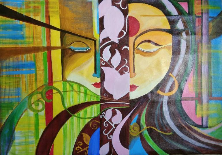 770x537 Saatchi Art Famous And Beautiful Abstract Different Feelings - Different Painting