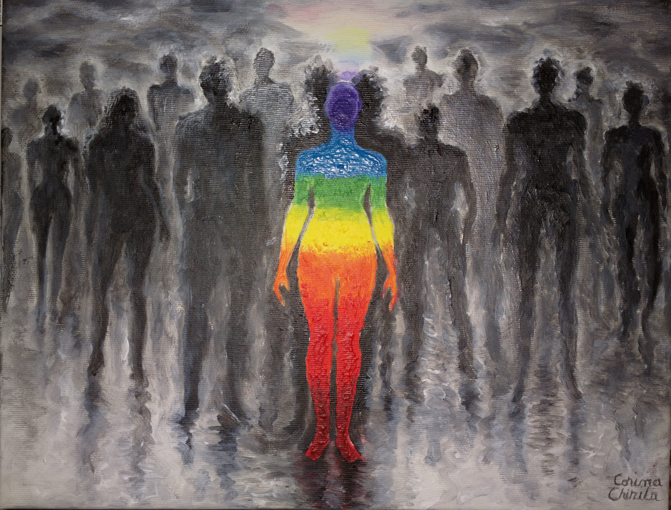 2247x1707 A Rainbow, Painting Korinna's Universe - Different Painting