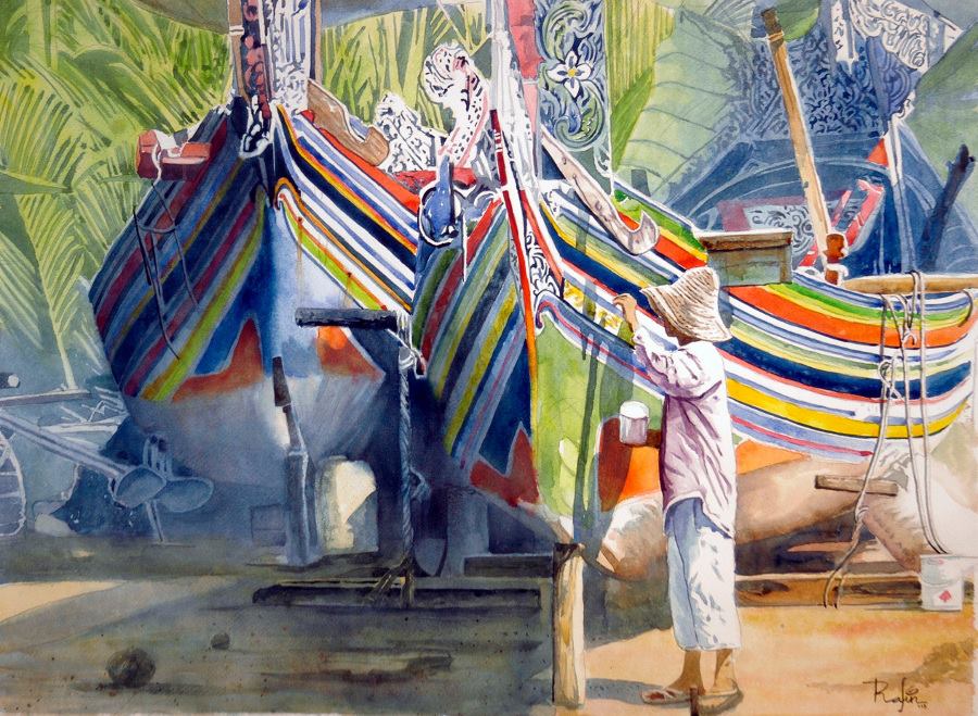 900x659 ~ Guest Doodlewash Watercolor It's Easy To Fail - Difficult Painting