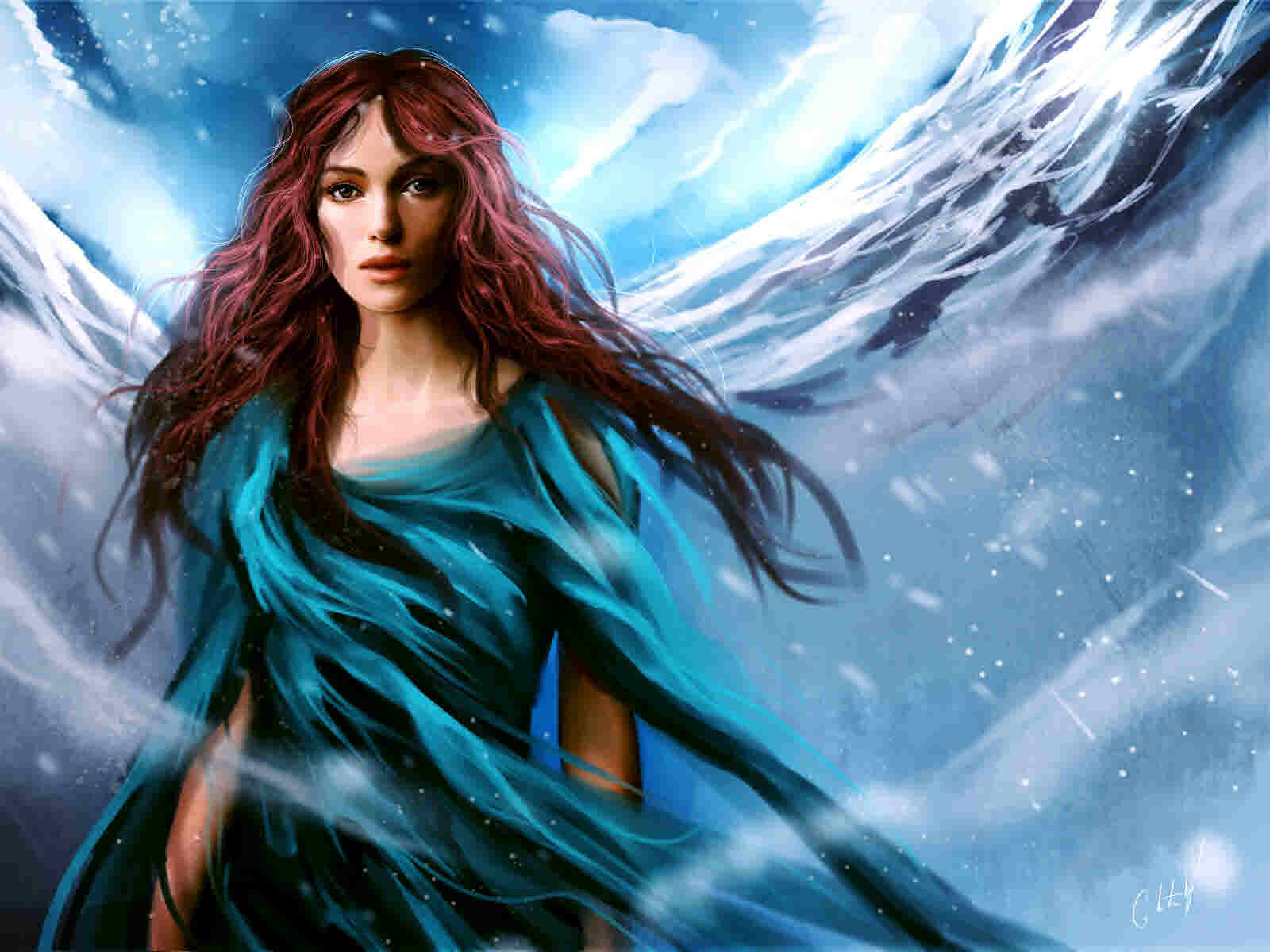 1600x1200 Digital Art Paintings Dana Art Paint - Digital Art Painting