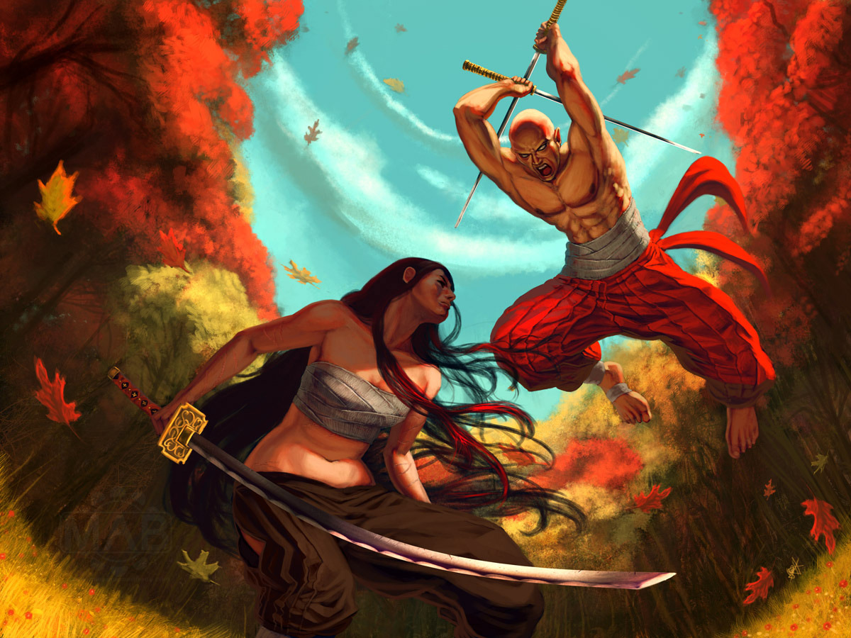 1200x900 Digital Painting Be Alert - Digital Art Painting