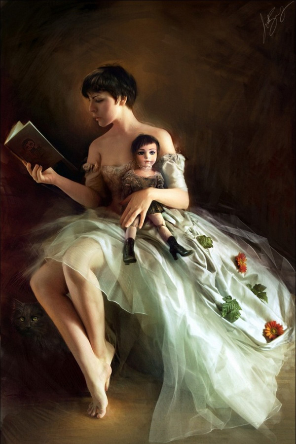 600x900 54 Mind Blowing Digital Paintings - Digital Art Painting