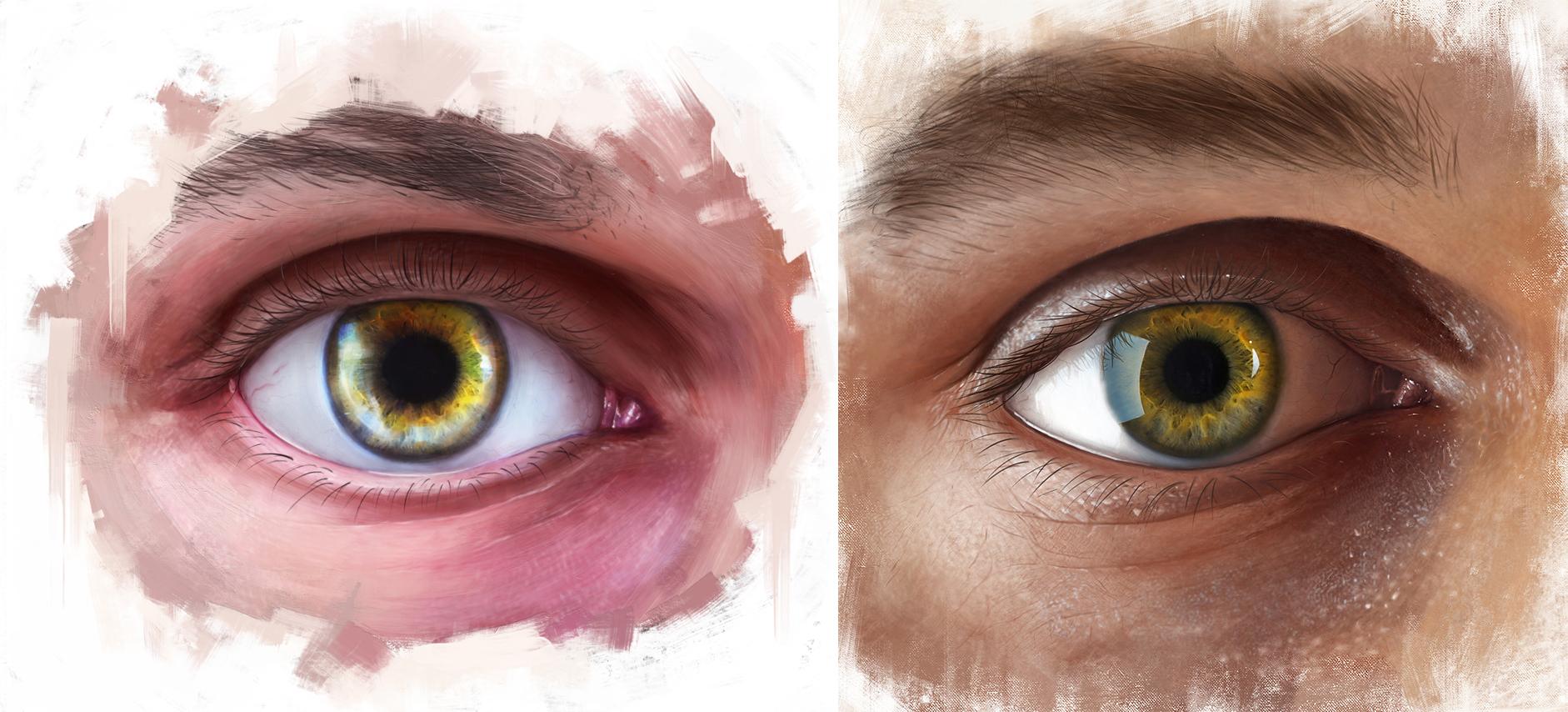 1882x854 Eye Painting Study - Digital Eye Painting