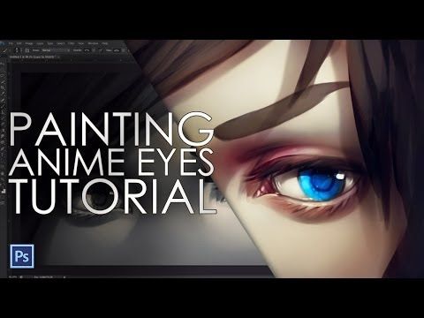 480x360 How To Paint Anime Eyes - Digital Eye Painting