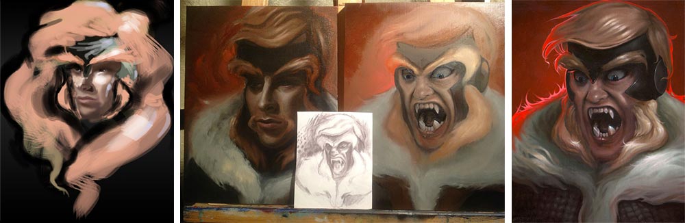 1000x326 Digital Vs Traditional Painting Methods For Fine Art Aaron - Digital Fine Art Painting