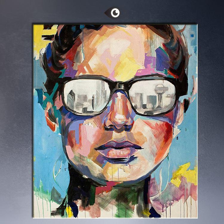 750x750 Fine Art Dallas Portrait Oil Painting Print On Canvas Free - Digital Fine Art Painting