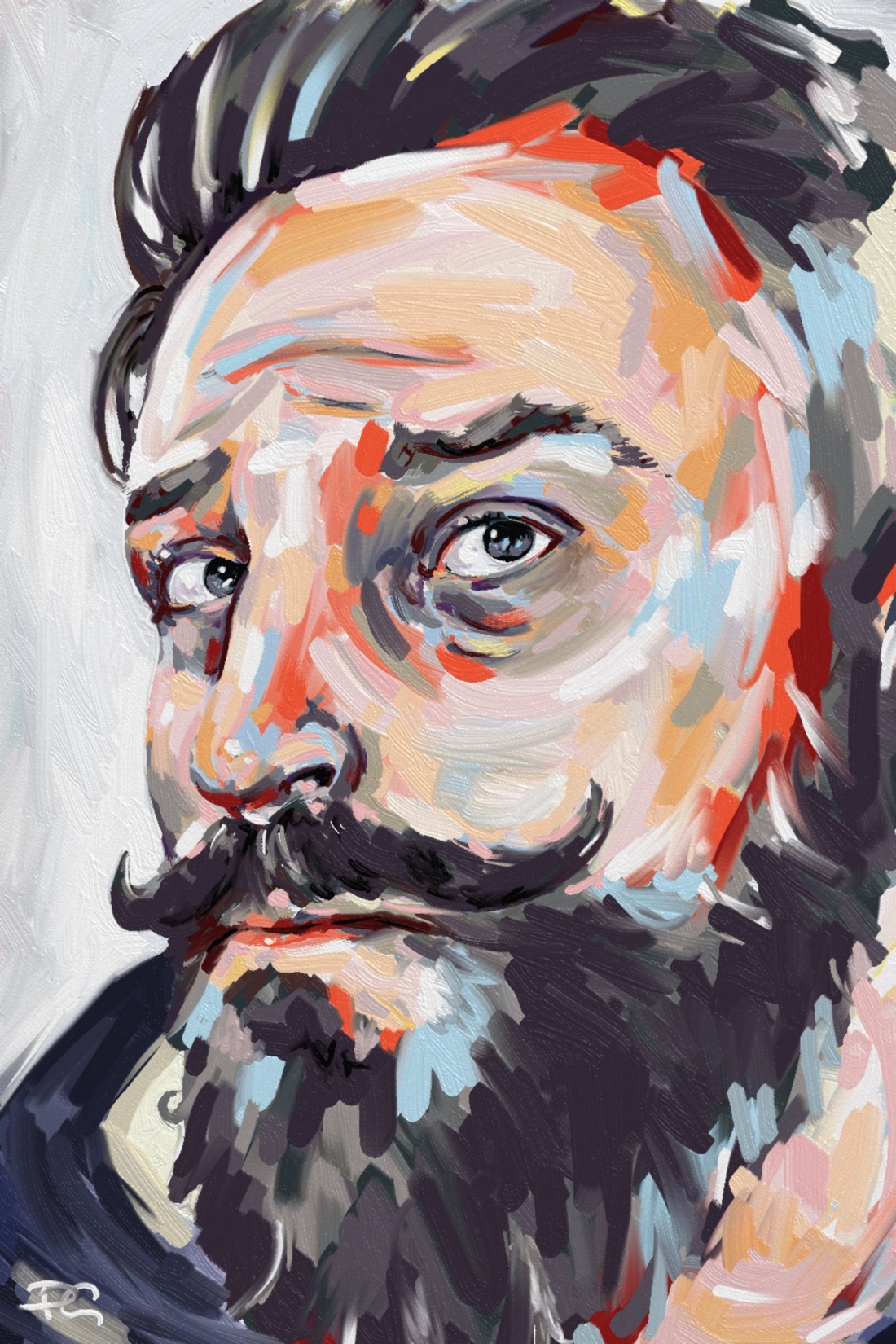 1100x1650 Incredible Digital Artworks That Look Like Oil Paintings By Phil - Digital Fine Art Painting