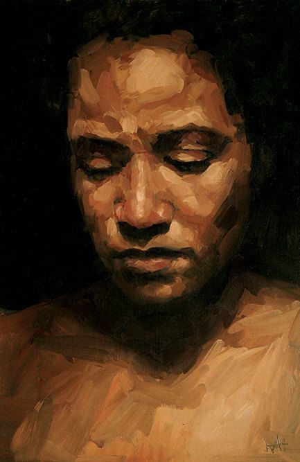 433x667 Together Alone, Large Digital Fine Art Print Of Oil Painting - Digital Fine Art Painting