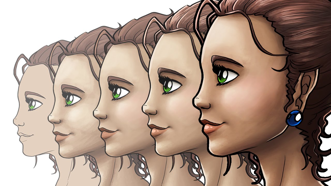 1280x720 Digital Painting In 5 Easy Steps! - Digital Painting