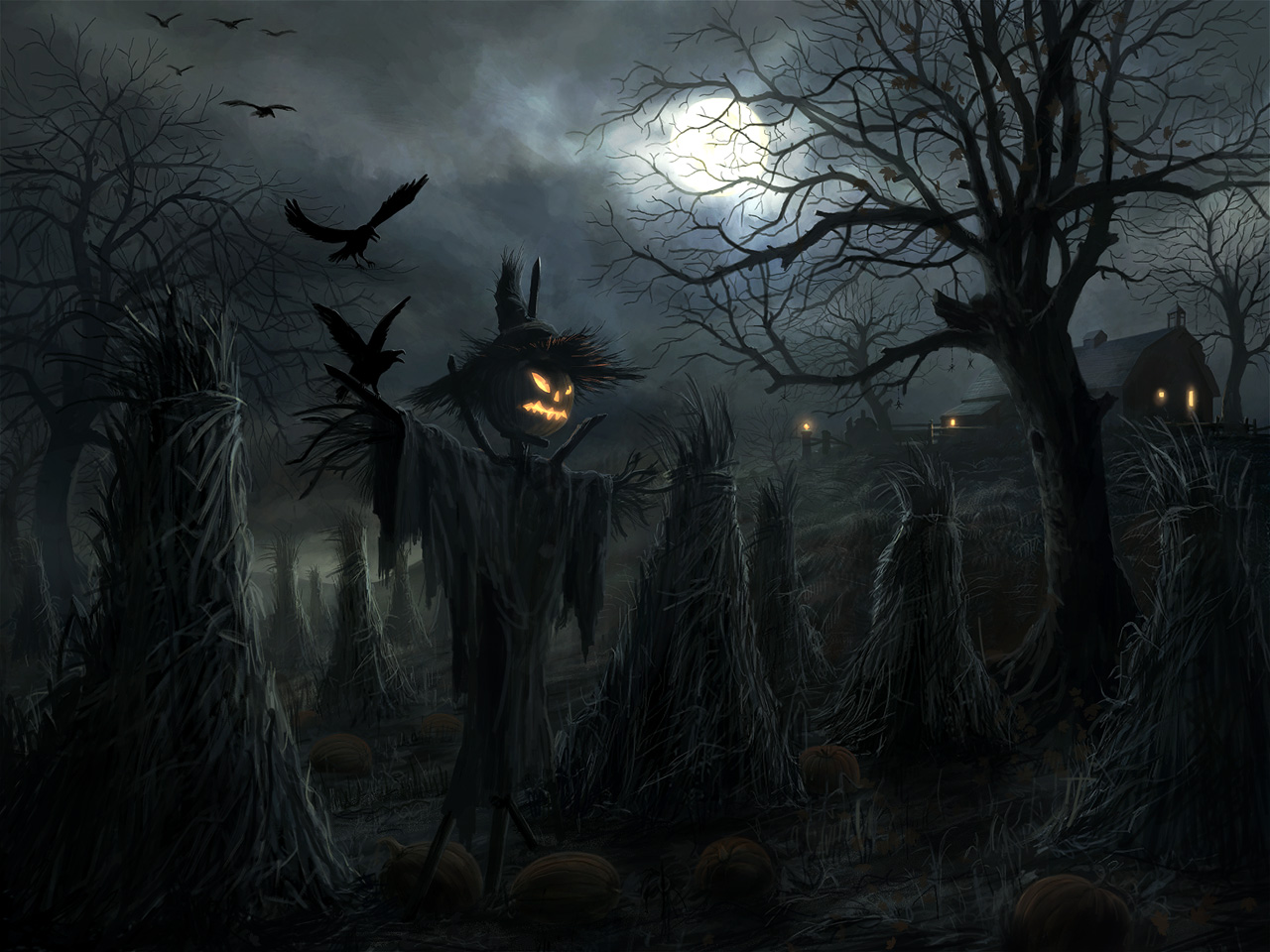 1280x960 20 Magnificent Dark Fantasy (Landscape) Digital Painting For Your - Digital Painting Fantasy Landscapes