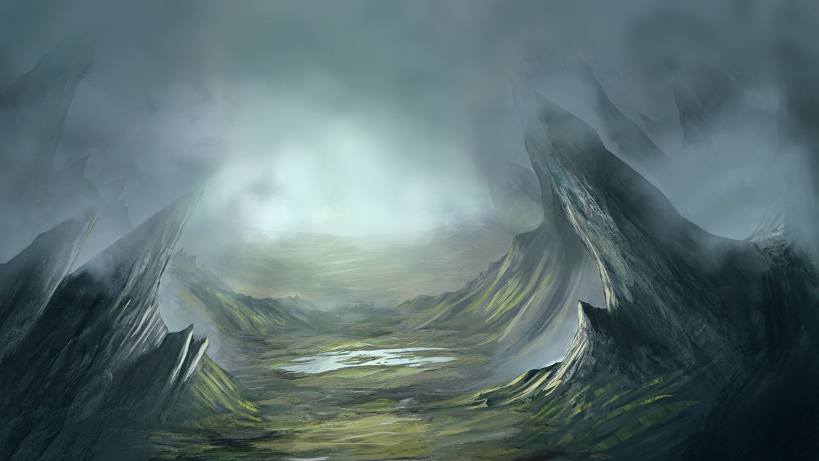 1191x670 Images Of Digital Paintings Scenery - Digital Painting Fantasy Landscapes