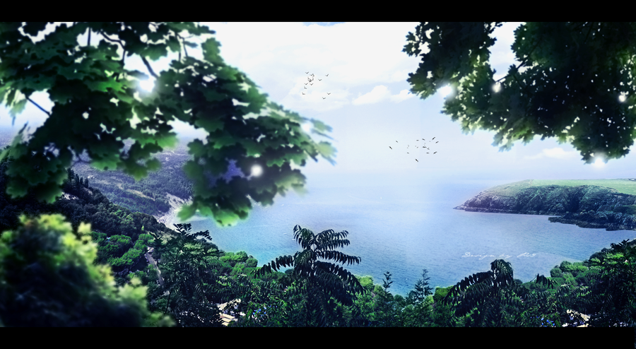 900x494 Matte Painting - Digital Painting Fantasy Landscapes