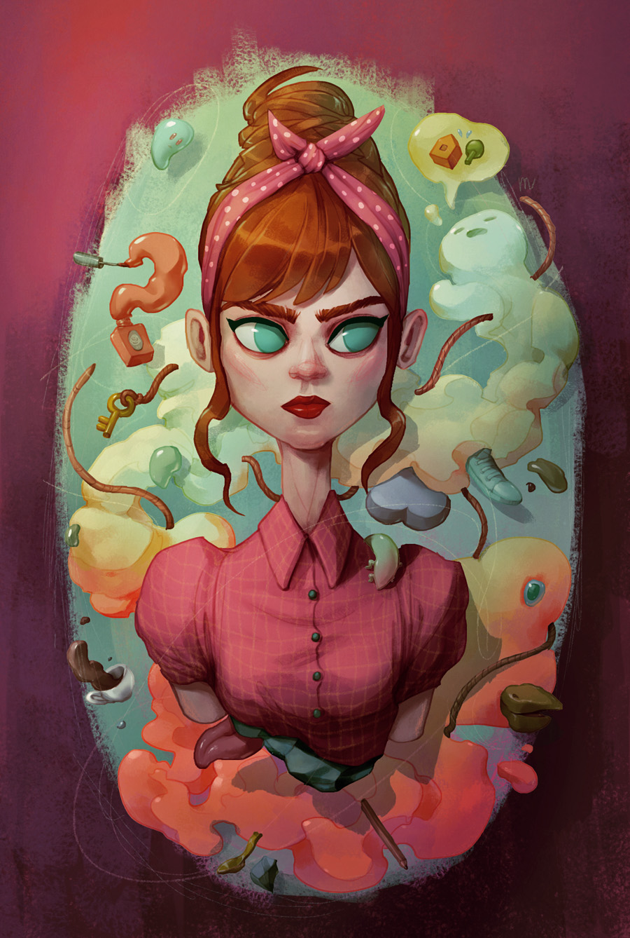 900x1338 Digital Paintings 2015 2016 On Behance - Digital Painting Gallery