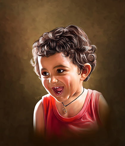 420x490 Impressive Incredible Pictures Of Kids Paintin - Digital Painting Gallery