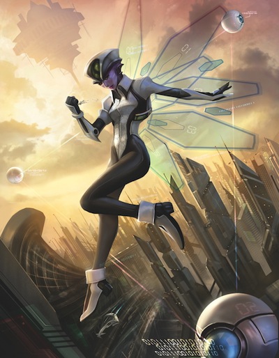 400x514 How To Create A Digital Painting With Expert Brush Effects, Part 2 - Digital Painting Online