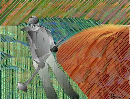 450x341 Original Art Prints Innovative Digital Painting Poster Art Evolved - Digital Painting Prints