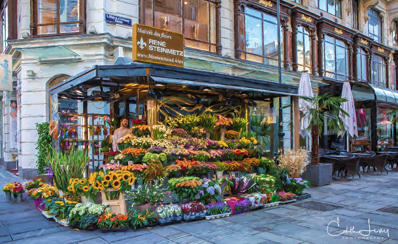 1272x779 Vienna Flower Shop Edith Levy Photography - Digital Painting Shop