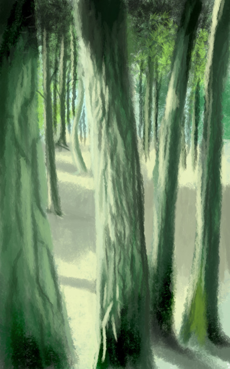 468x750 Bark Painting Techniques In Digital Medium - Digital Painting Tree Bark