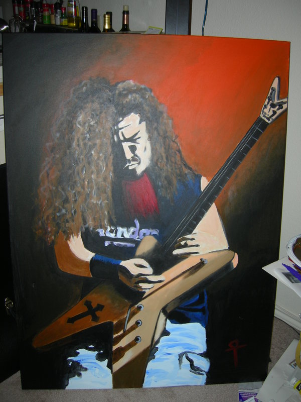 600x800 Southern Cross By Dimebag Darrell - Dimebag Darrell Painting