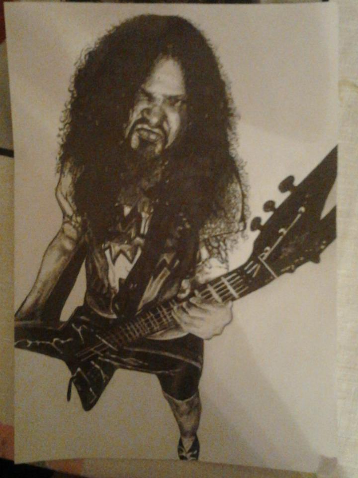 720x960 Dimebag Darrell By Lilith666ledarf - Dimebag Darrell Painting