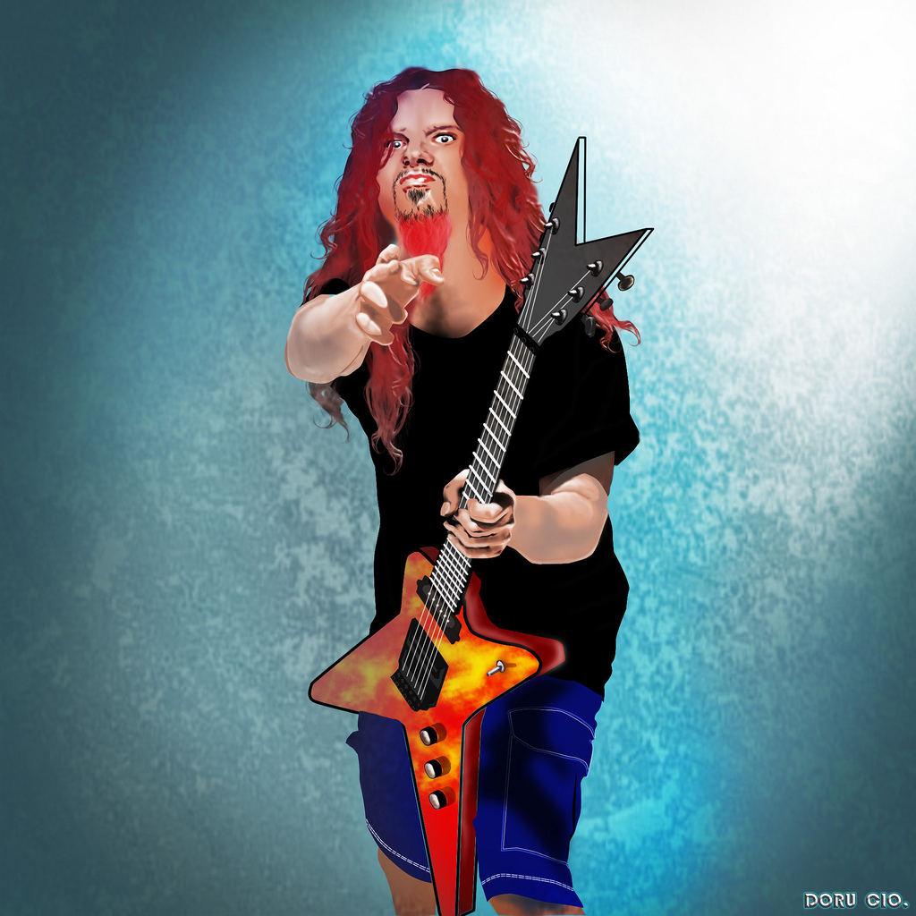 Dimebag Darrell Painting at PaintingValley.com | Explore collection of ...