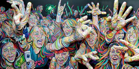 450x224 French Artist Known As Shaka Creates Amazing Three Dimensional - Dimensional Painting