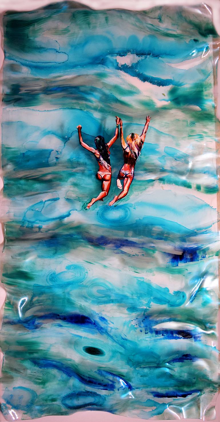 770x1475 Saatchi Art Happiness Unique 3 Dimensional Contemporary - Dimensional Painting