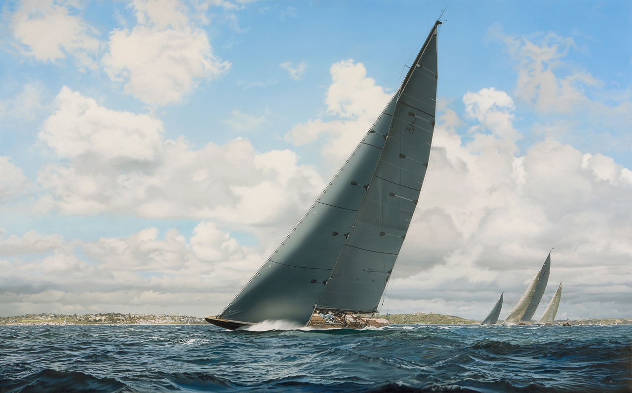 1280x797 Jamie Medlin Marine Artist - Dinghy Painting