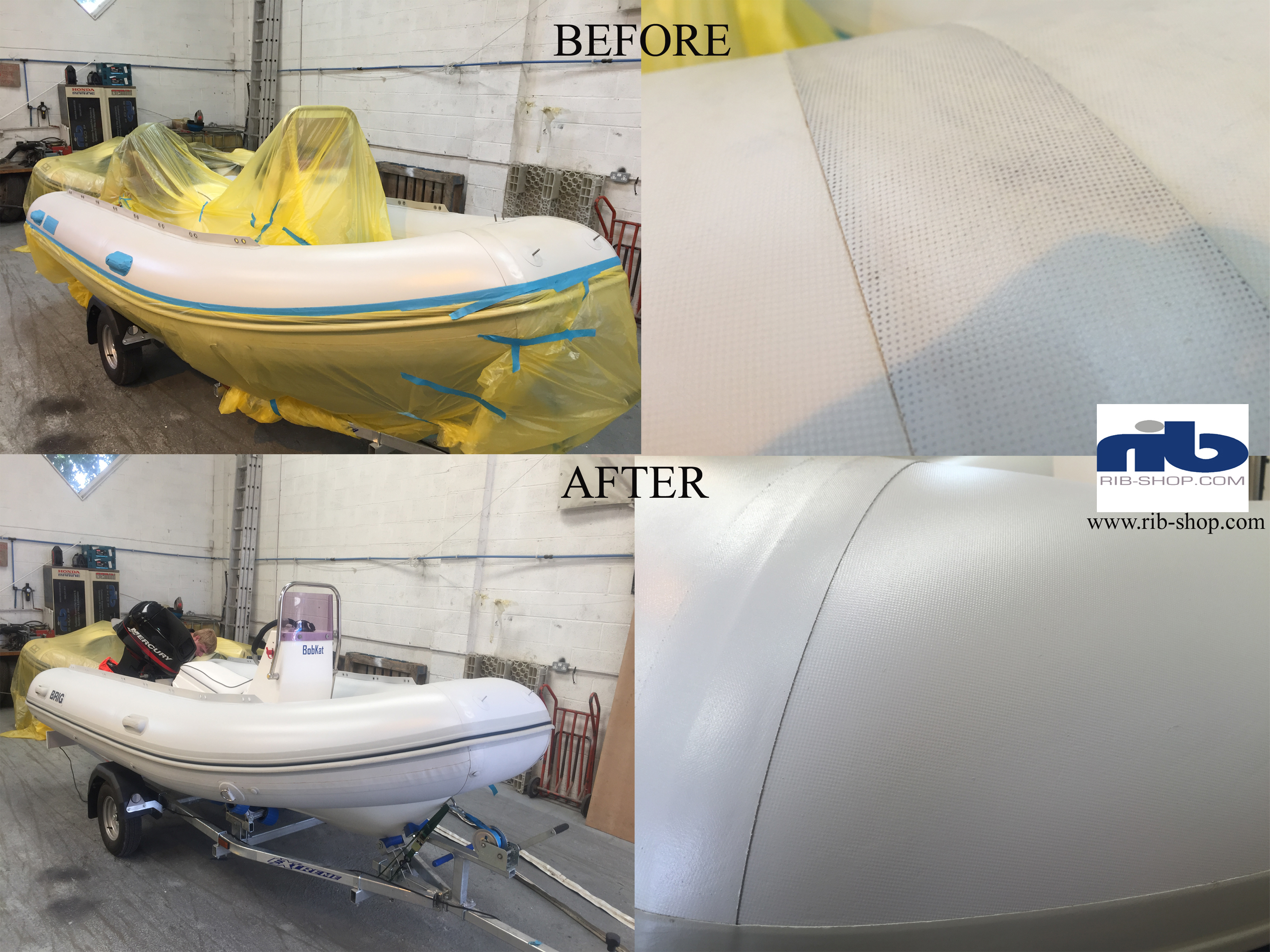 3264x2448 Rib Tube Painting - Dinghy Painting