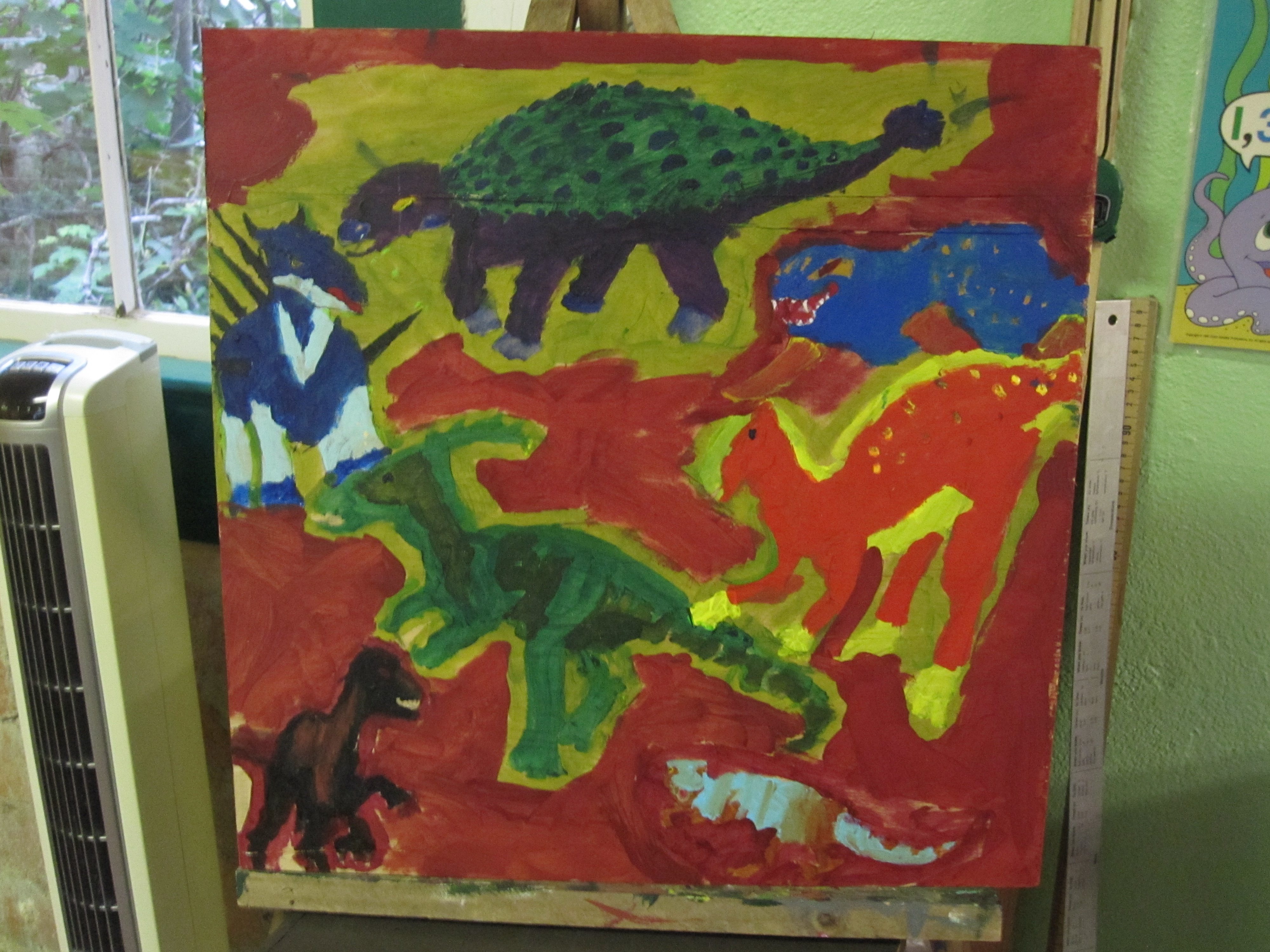 4000x3000 W Dino Painting - Dino Painting