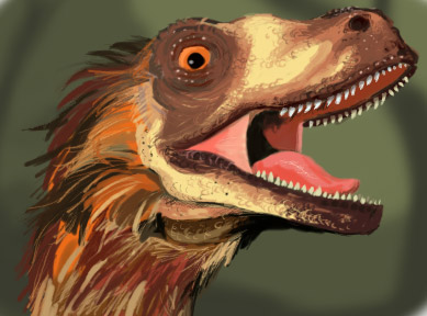 389x288 Cjwainwright.co.uk - Dino Painting