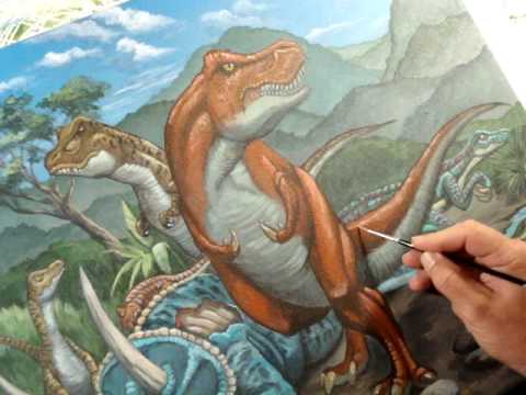 480x360 Dino Painting - Dino Painting