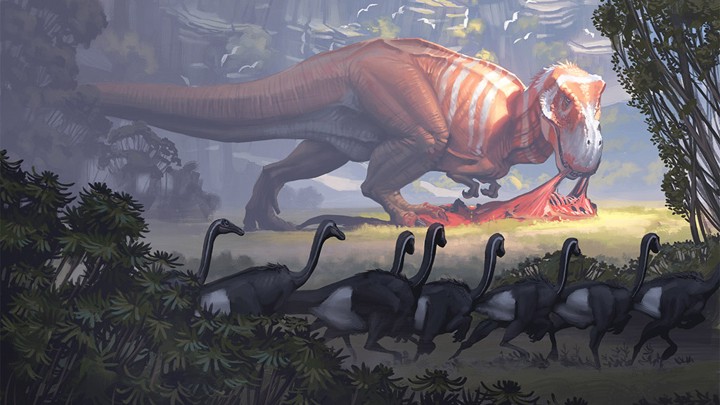 720x405 The Artists Who Paint Dinosaurs - Dinosaur Painting