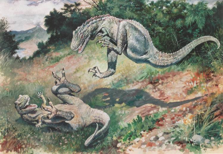 749x518 Dinosaur Bruce Holland Rogers Flash Fiction Online - Dinosaur Painting Online