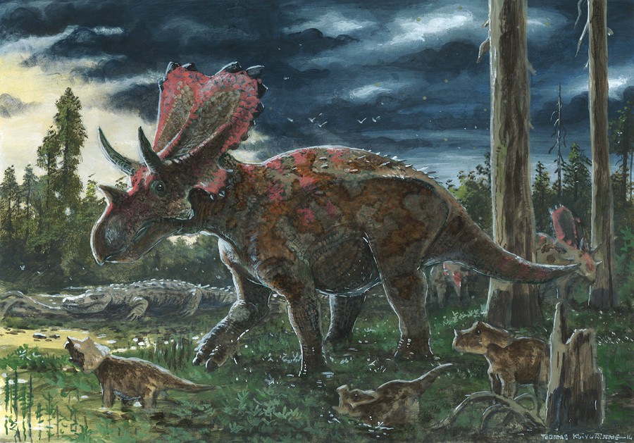 900x629 Montana Dinosaur Images Amp Facts - Dinosaur Painting Online