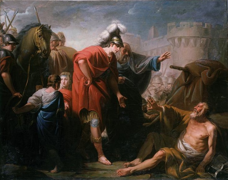 736x582 An Encounter To Remember The Kosmos Society - Diogenes Of Sinope Painting