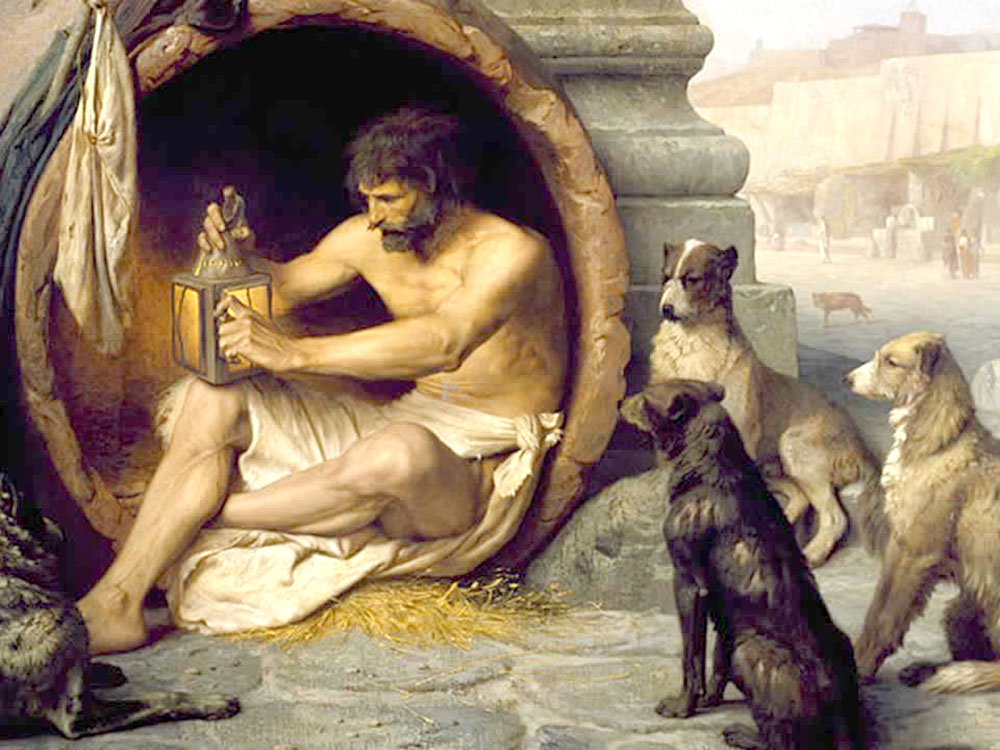 1000x750 Creative Solutions Fast, Intuitive, Simple San Francisco Tomorrow - Diogenes Of Sinope Painting