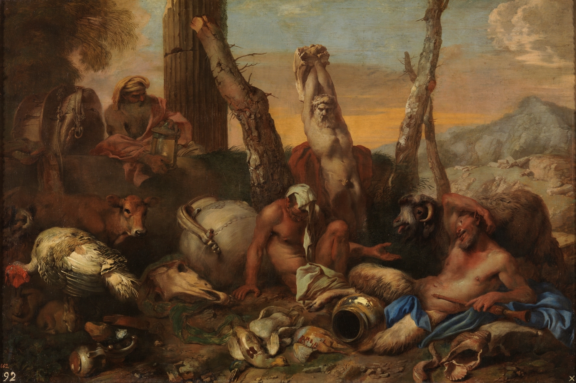 1920x1277 Diogenes Searching For A Man - Diogenes Painting