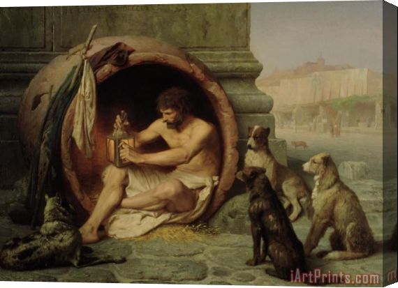 570x413 Jean Leon Gerome Diogenes Art Painting For Sale - Diogenes Painting