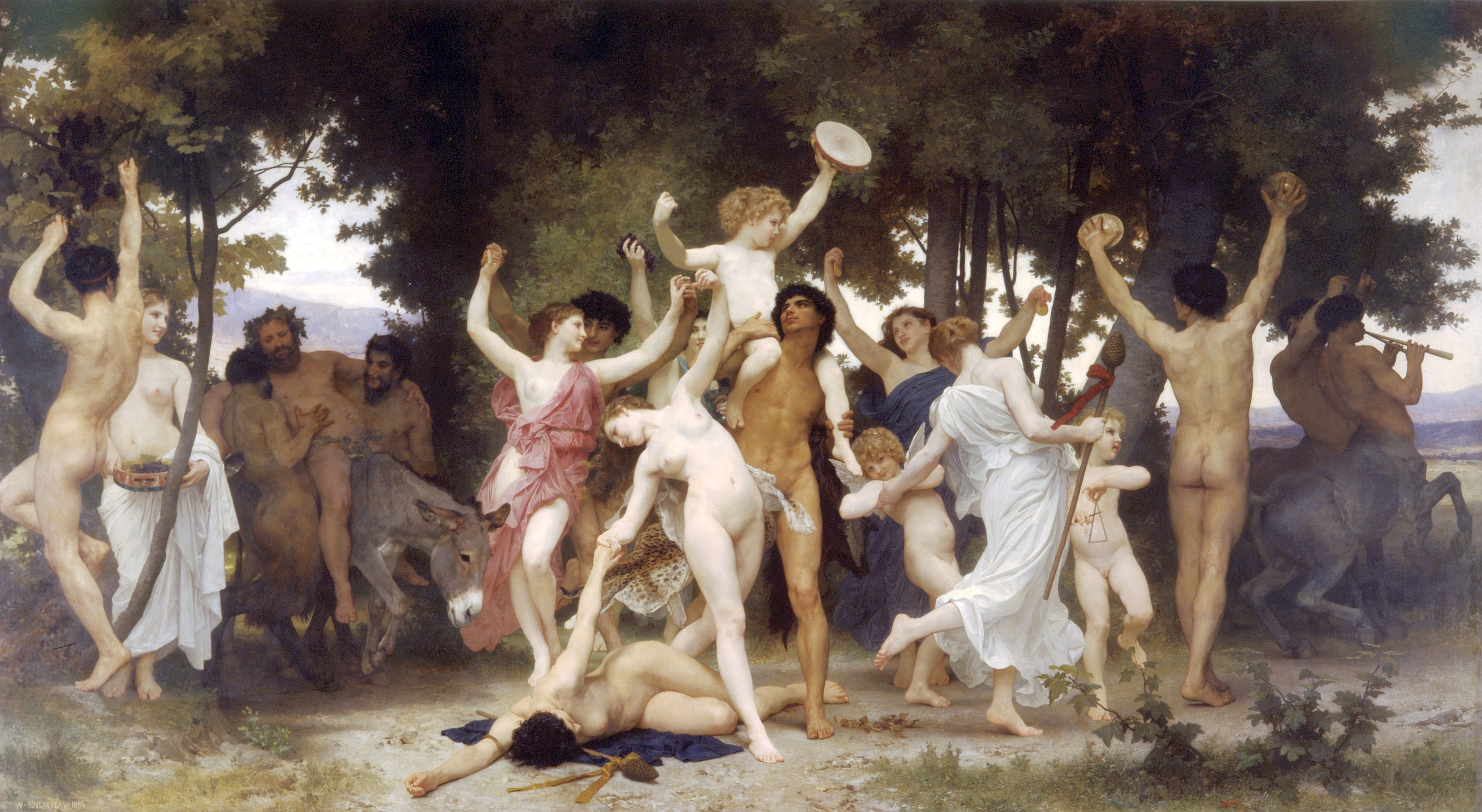 2562x1404 Dionysus Images Through The Ages - Dionysus Painting