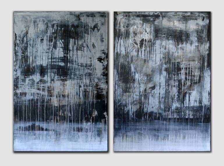 770x572 Saatchi Art Middle Painting (Diptych) Painting By Mykola Kuryliuk - Diptych Painting
