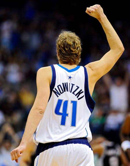 450x573 Dirk Nowitzki My Hero - Dirk Nowitzki Painting