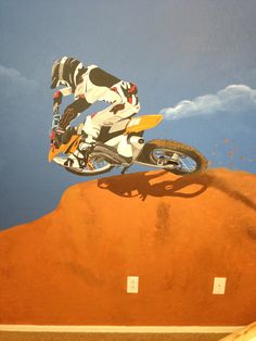 236x314 9 Best Dirt Bike Mural - Dirt Bike Painting