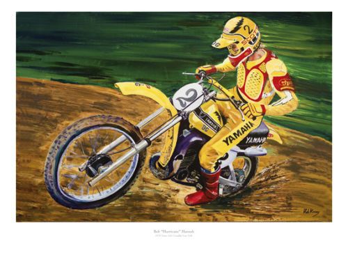 500x369 Mx Usa Dirt Bikesmotorcycles Motorcycle Art - Dirt Bike Painting
