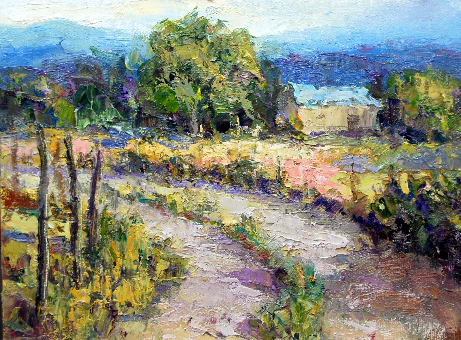 Dirt Road Painting